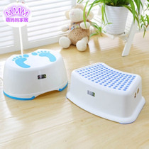 Childrens climbing stool Foot stool Bathroom non-slip stool Laundry stool Bath stool thickened plastic stool Small stool