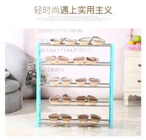 Multi-layer combination shoe rack creative love 5-layer shoe cabinet dormitory storage rack locker Student dormitory artifact