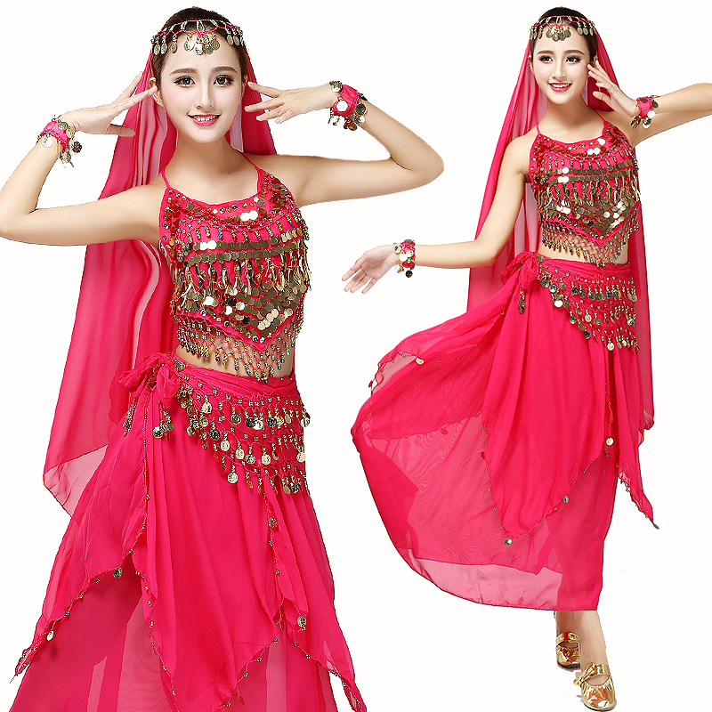 New product belly dance performance clothing Indian dance bra Tianzhu girl performance clothing Egyptian practice clothing Xinjiang dance adult