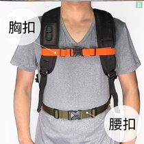 School bag fixed buckle Canvas school season shoulder bag Adult fixed belt Men and womens belt Childrens connection belt