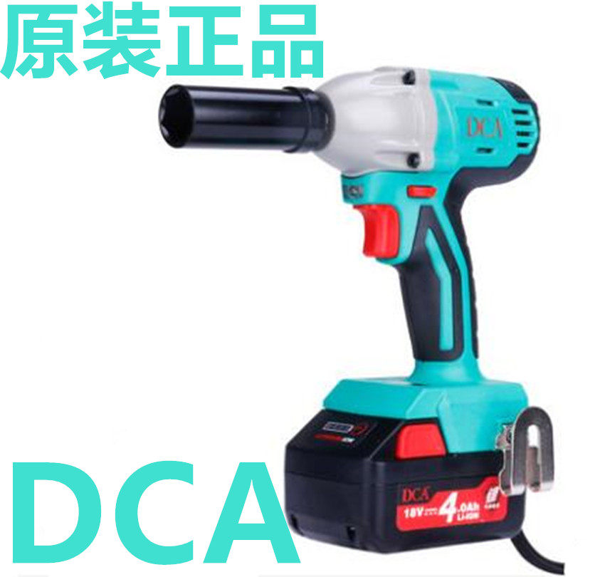 DCA electric screwdriver Dongcheng charging wrench 18V lithium DCA brushless wrench flashlight battery Bare skin accessories