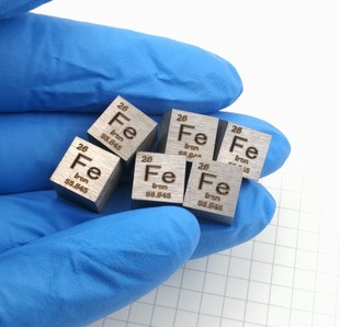 High purity 4N iron metal Iron cycle phenotype cube 10mm Fe 99 99 iron cube