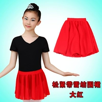 Шифоновый фартук, юбка, чай улун Да Хун Пао, на резинке