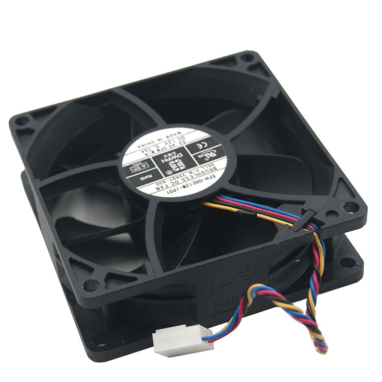 Brand new Tung Weifeng 8025 12V 70A 0 70A air volume Host shell CPU 4 Line PWM throttling fan