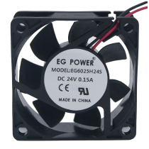 EG POWER EG6025H24S 0 15A cooling fan 6CM 24V DC fan 6025