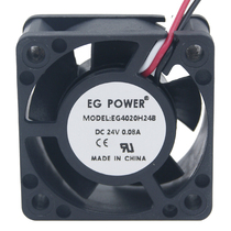 EG POWER 4CM 24v EG4020H24B double ball cooling fan 24v industrial fan