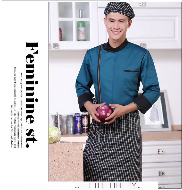 Veste chef cuisinier en coton - Ref 1911167 Image 16