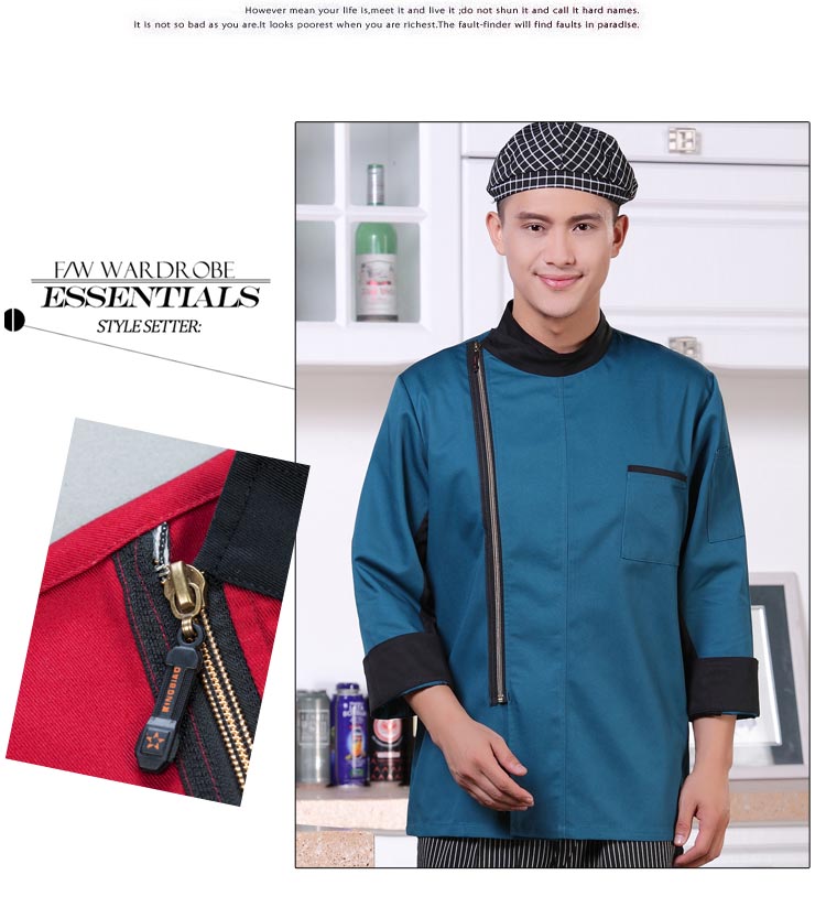 Veste chef cuisinier en coton - Ref 1911167 Image 17