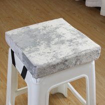 Non-slip square stool cushion fart cushion shift plastic stool high-density sponge soft cushion breathable thickened household butt cushion