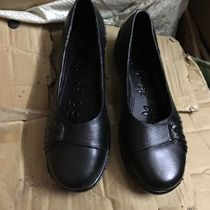 Pure black waterproof rubber shoes work wild low-help outdoor PVC blowing glue factory training kitchen washing water shoes