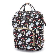 Fashion mommy bag multi-functional large-capacity mother and baby bag shoulder mother bag oblique cross-out Bao Ma backpack maternity