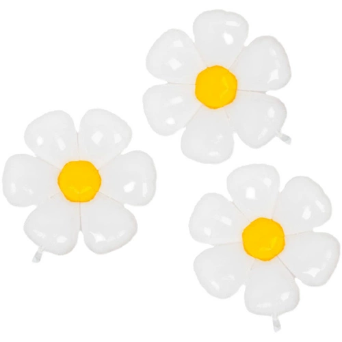[Благоприятный реквизит] воздушный шар с цветком ромашки, реквизит для фотосессии для пикника, красочный детский фон на день рождения, украшение