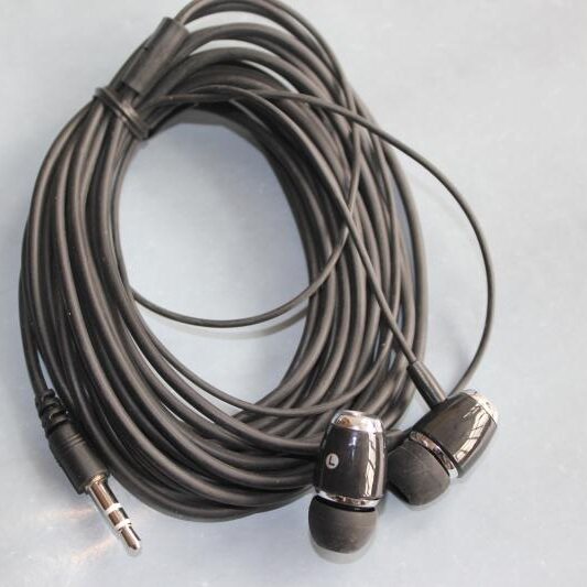 6 meters mobile phone computer sound card monitoring headphones 5 no wheat 8 meters long line 3 anchor live dancing earplugs bass