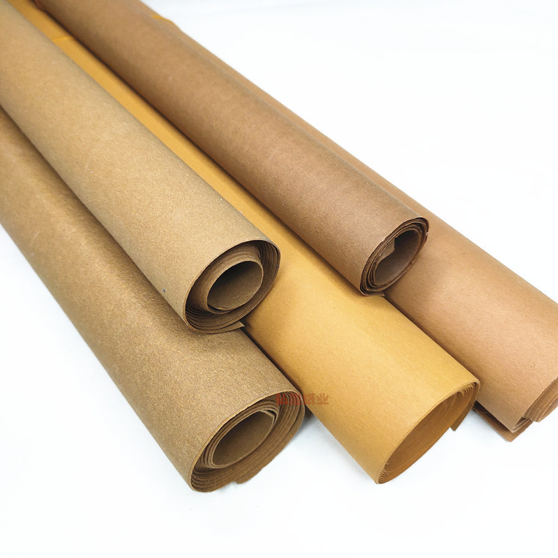 High temperature resistant brown washed kraft paper German ins wind trademark printing tear not bad environmental protection hand waterproof storage bag