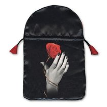 Import of the sacred beetle Rose in the Hand Satin Bag rose to start the satin card bag (now)