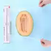 Kitchen refrigerator fruit and vegetable slide knife food cling film with cutter Household creative disposable large roll