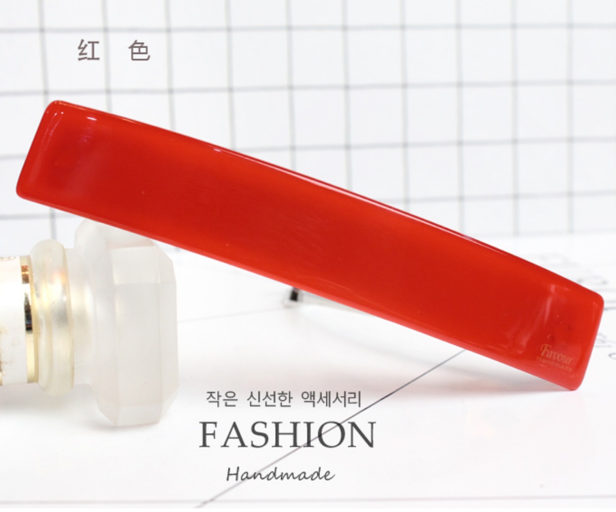 Full 25 Hàn Quốc Acrylic Lớn Ngang kẹp Top Chuck Hair Spring Clip Phụ kiện tóc Mũ lưỡi trai Clip Clip băng đô turban