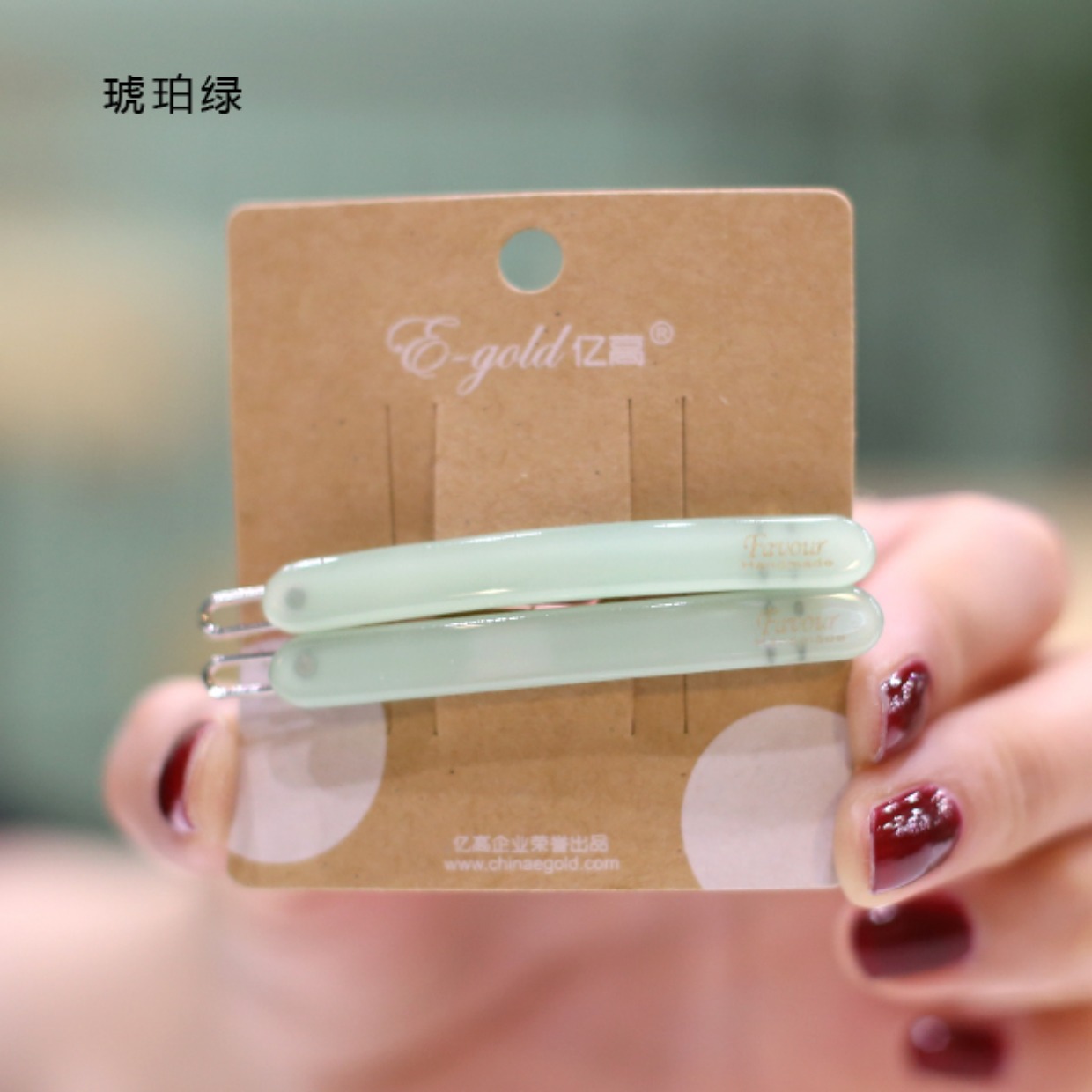 25 nhân dân tệ vận chuyển dễ thương Hàn Quốc phụ kiện tóc acrylic mũ bên clip clip bangs clip đồ trang sức clip một cặp ếch khóa - Phụ kiện tóc bờm tóc nam