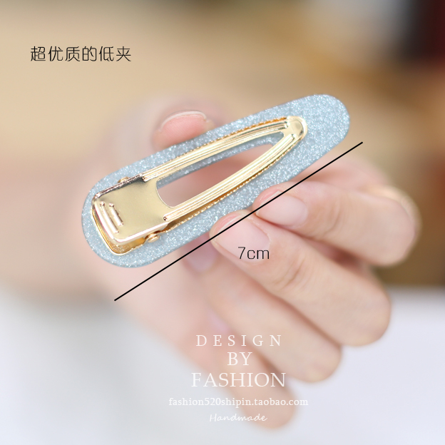 Chủ sở hữu chất lượng siêu tốt khuyên dùng kẹp tóc vịt Hàn Quốc clip bangs bên đầy sao clip phụ kiện tóc - Phụ kiện tóc hộp kẹp tóc cho bé