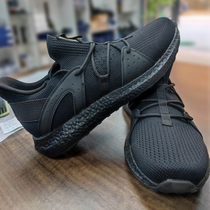 New training shoes black ultra-light shock-absorbing spring and autumn training sports breathable large size running shoes men