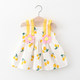 0-1 year old baby girl dress 2022 new western style summer dress 3 little girl princess skirt children floral skirt