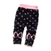 Quần legging bé gái mùa thu đông có thể được mở ra và quần nhung nữ dày cho bé quần bé 0-1-2-3-4 tuổi quần tất cho bé Quần