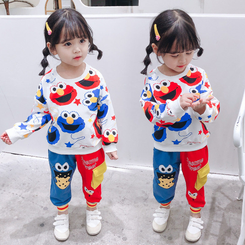 2020 male and female baby single zal tooth baby clothes pure cotton collared suit 01-2-3 year old girl mandarin pants