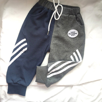 Baby 100 days old grabbing week pants baby red green 369 month mandarin pants male girl girl plus suede long pants