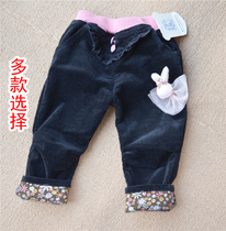 Baby Hood Pants Covered handmade cotton pants PANTS CHILDREN MEN AND WOMEN MONOLAYERS PANTS TWO-YEAR-OLD OUTSIDE WEARING BABY OUTER COVER SINGLE WINTER