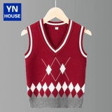 Хлопковый весенний кардиган для мальчиков, осенний детский трикотажный свитер, увеличенная толщина, подходит для подростков