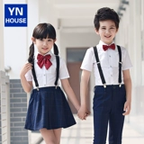 Детское платье девочки цветочницы, костюм мальчика цветочника, детские штаны, классический костюм