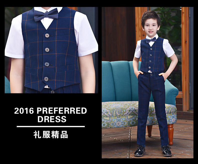 Bộ vest bé trai phù hợp với hoa cô gái chủ nhà cho trẻ em - Váy trẻ em chân váy trẻ em 11 tuổi