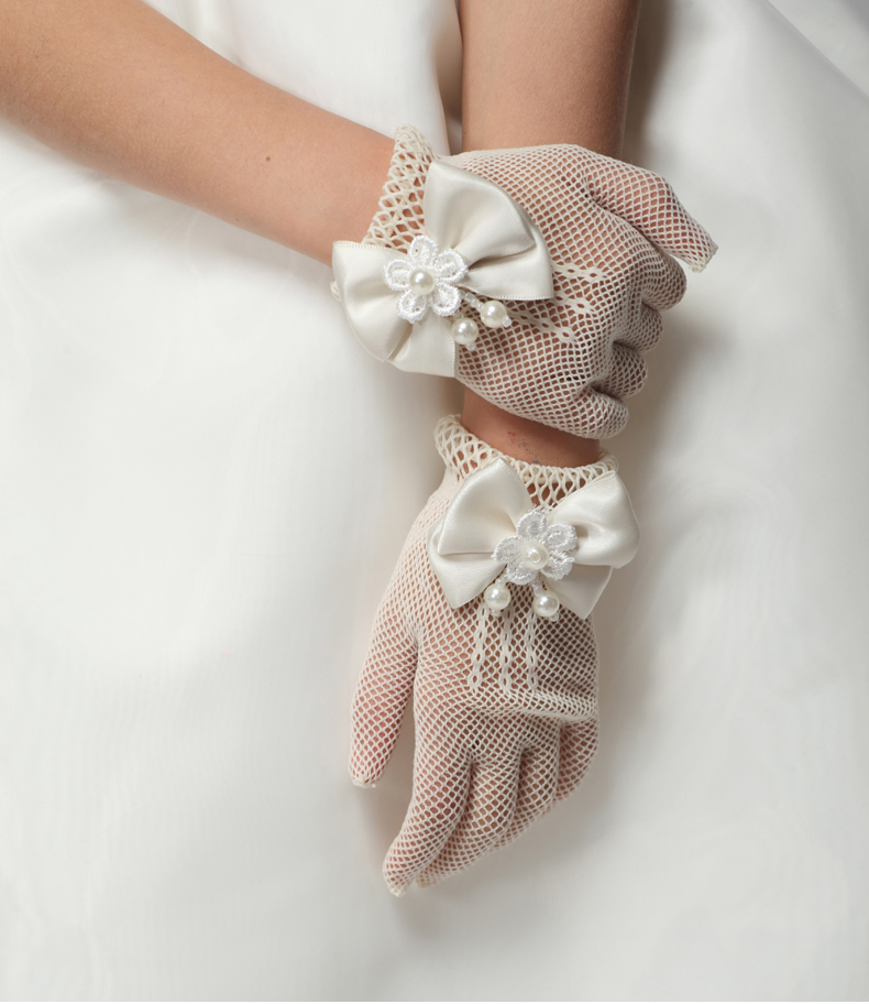 Gants pour fille en dentelle - Ref 2149858 Image 5