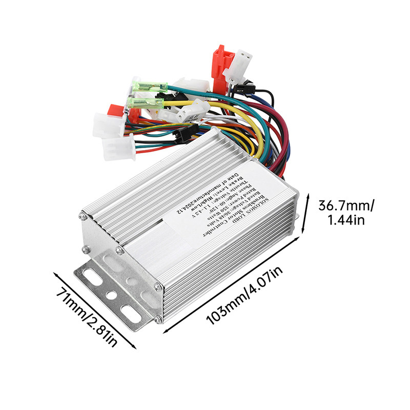 36V48V Brushless DC Motor Controller 350W Electric Bicycle