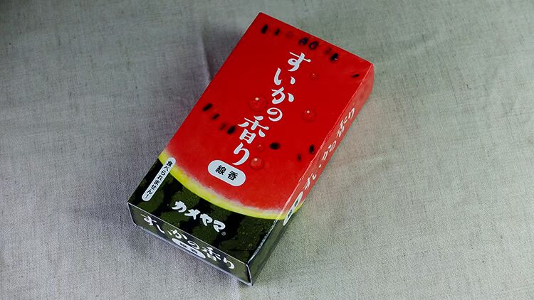 Kameyama Nhật Bản [Dưa hấu hạn chế mùa hè] Dòng hương liệu hương liệu đánh giá cao / Gói 10 gói 1 gói / Mùa hè - Sản phẩm hương liệu dây trầm hương