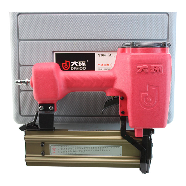 Dahuan industrial class ST 64A pneumatic steel tube gun 64 concrete cement nail gun pneumatic line slot gun