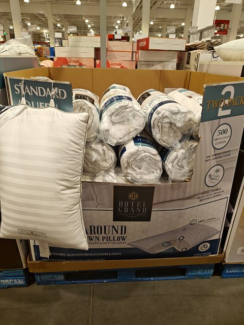 Ningbo Kaishike HOTELGRAND dual-temperature four-season pillow, cotton feather pillow, five-star quality hotel use