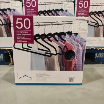 Multifunctional Velvet Hangers, 50-Pack, Velvet Non-Slip Flat Design, Space-Saving, Modern Minimalist, Indoor, Traceless