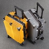 Кенгуру, акула, универсальный чемодан подходит для мужчин и женщин для школьников, поворотные колеса, 24 дюймов