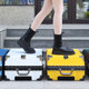 Thickened luggage aluminum frame trolley case 20 male and female students universal wheels 24 boarding case 26 suitcase password suitcase