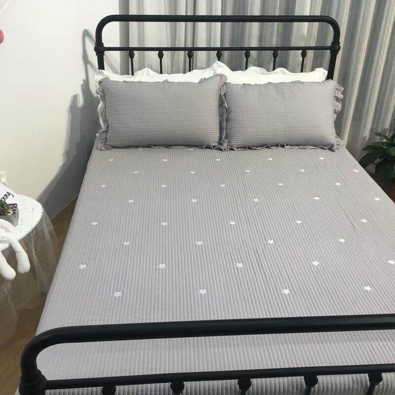 Hàn Quốc ins thêu bông giường bông bìa ba mảnh đa chức năng kép sử dụng mát mẻ vào mùa hè và bìa rửa khăn trải giường đơn - Trải giường ra giường