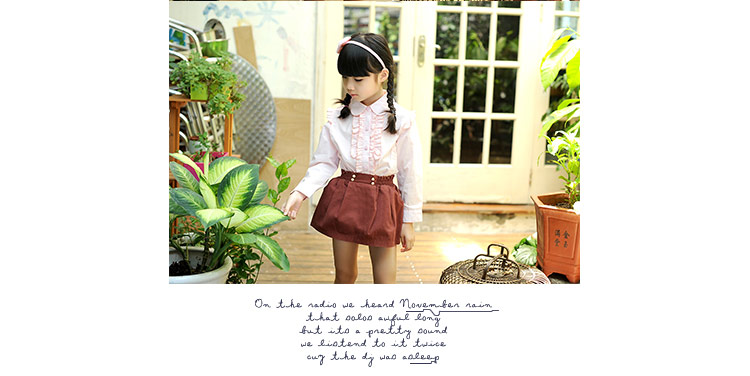 Chemise fille à manche longue - Ref 2085354 Image 29