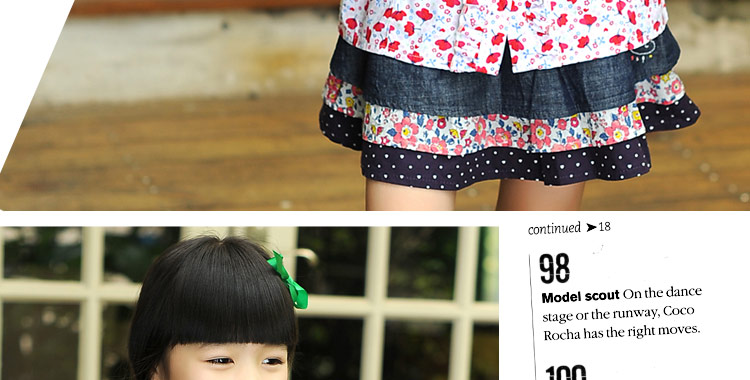 Chemise fille à manche longue en coton - Ref 2085488 Image 40