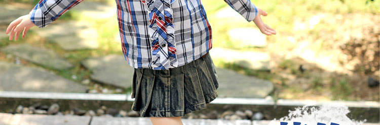 Chemise fille à manche longue en coton - Ref 2085306 Image 38