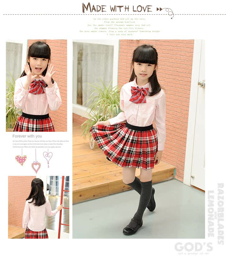 Chemise fille à manche longue - Ref 2084915 Image 27