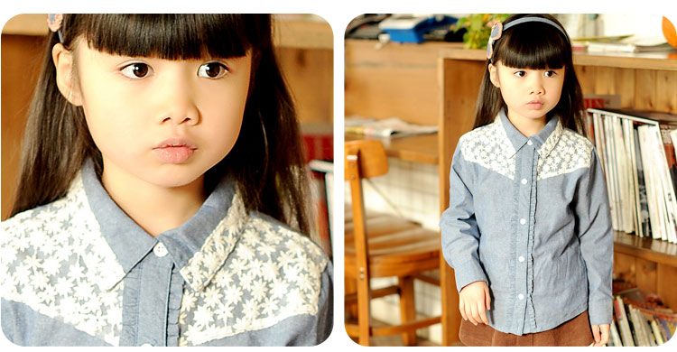 Chemise fille à manche longue - Ref 2085042 Image 26