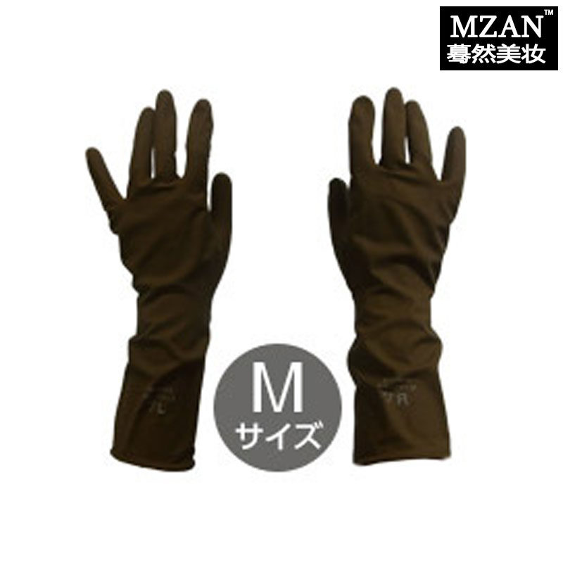 Japan's original refine special gloves for hair dyeing natural rubber reduce the risk of allergy risk of hair dyers hairdressing tools