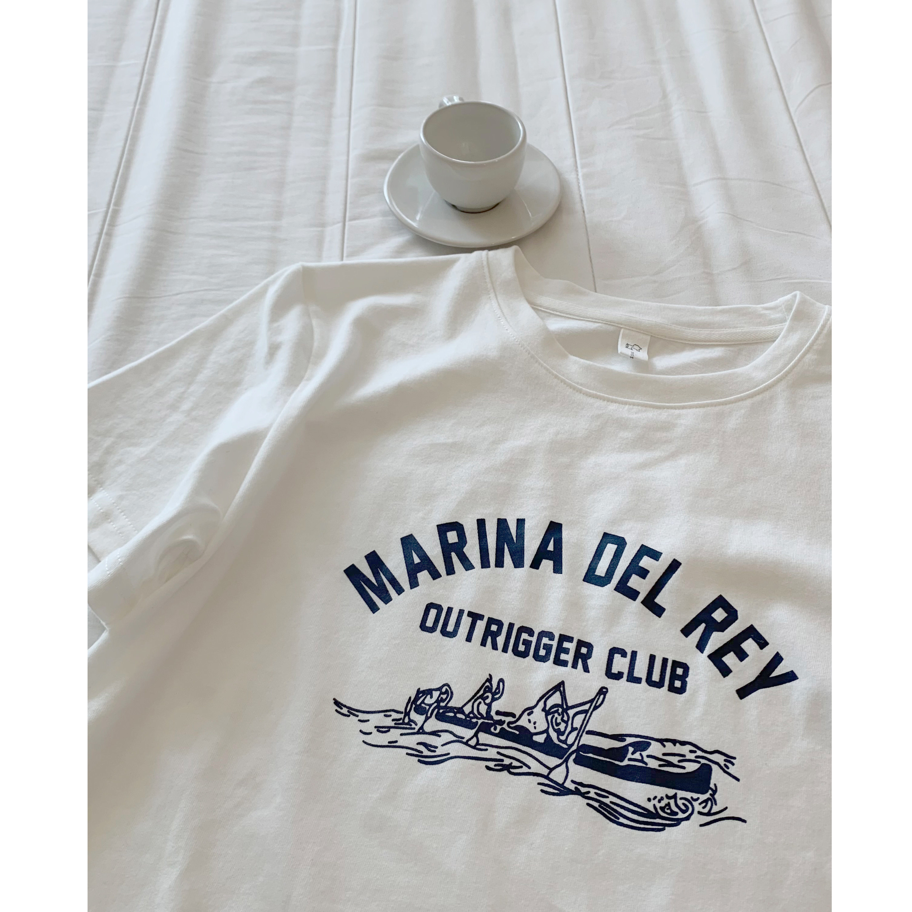 missqiuqiuqiu Autumn Home Old American printed round collar loose letters summer short sleeve T-shirts