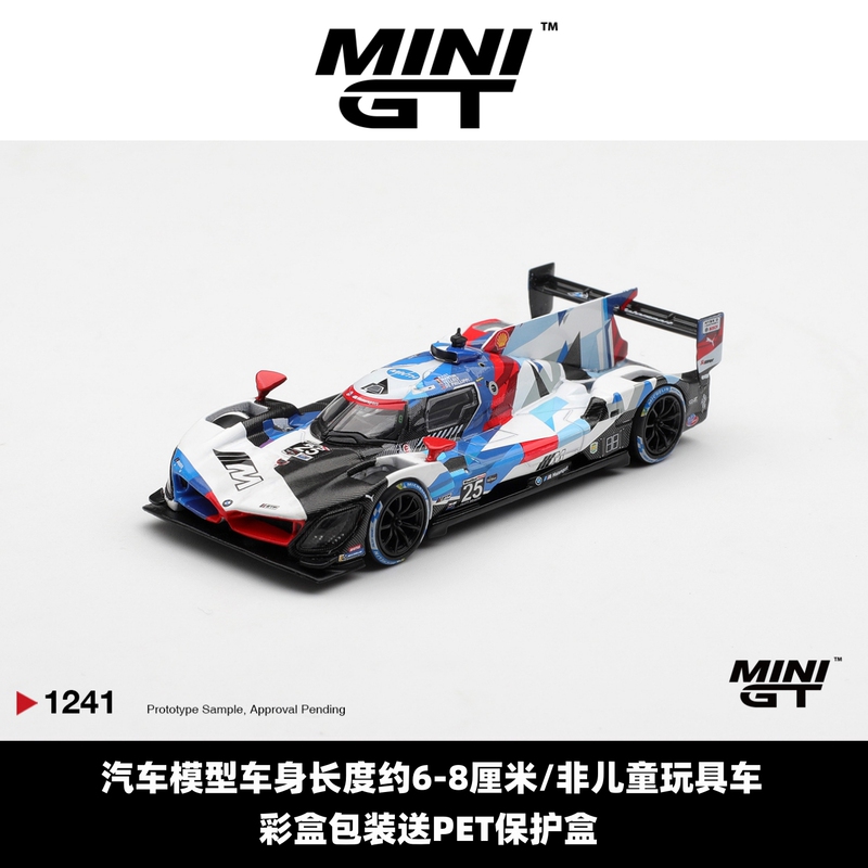 Mini Gt 1:64 Bmw m Hybrid V8 Gtp No. 25 2024Imsa Racing Car # 1241