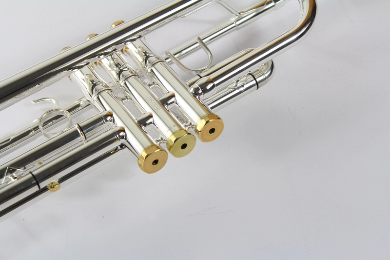 Nhạc cụ kèn Bach Mỹ LT198GS thả B tông màu bạc thân vàng chìa khóa một chuông chơi mô hình gửi miệng tốt - Nhạc cụ phương Tây đàn guitar classic